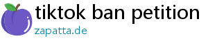 tiktok ban petition